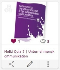Molki Quiz | Unternehmenskommunikation - © Pia Wachenfeld