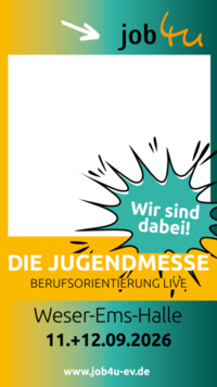 Ausbildungsmesse job4u Oldenburg 2026 - © Friederike Ehlers