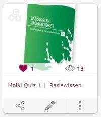 Molki Quiz | Basiswissen Nachhaltigkeit - © Pia Wachenfeld